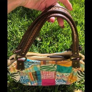 Fossil Vintage Patchwork Purse